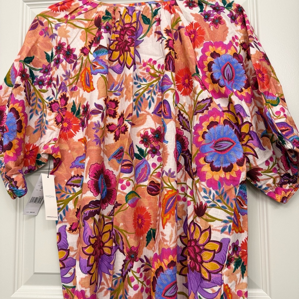 Liverpool Multicolor Floral Women's Blouse
